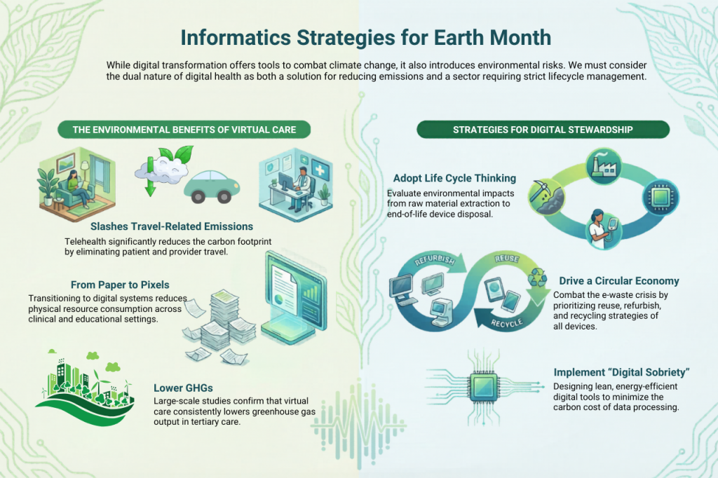 Informatics Strategies for Earth Month